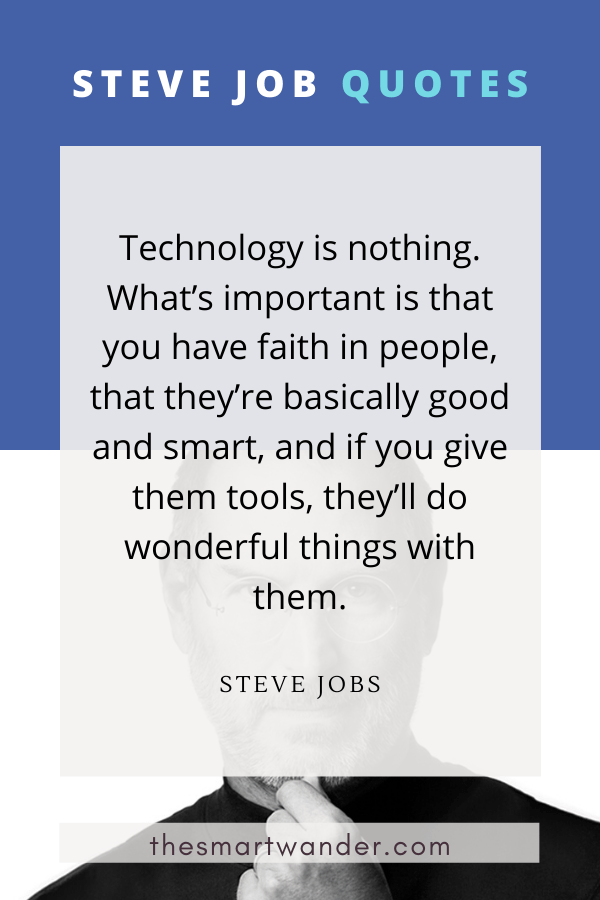 22 Quotes by Steve Jobs on technology