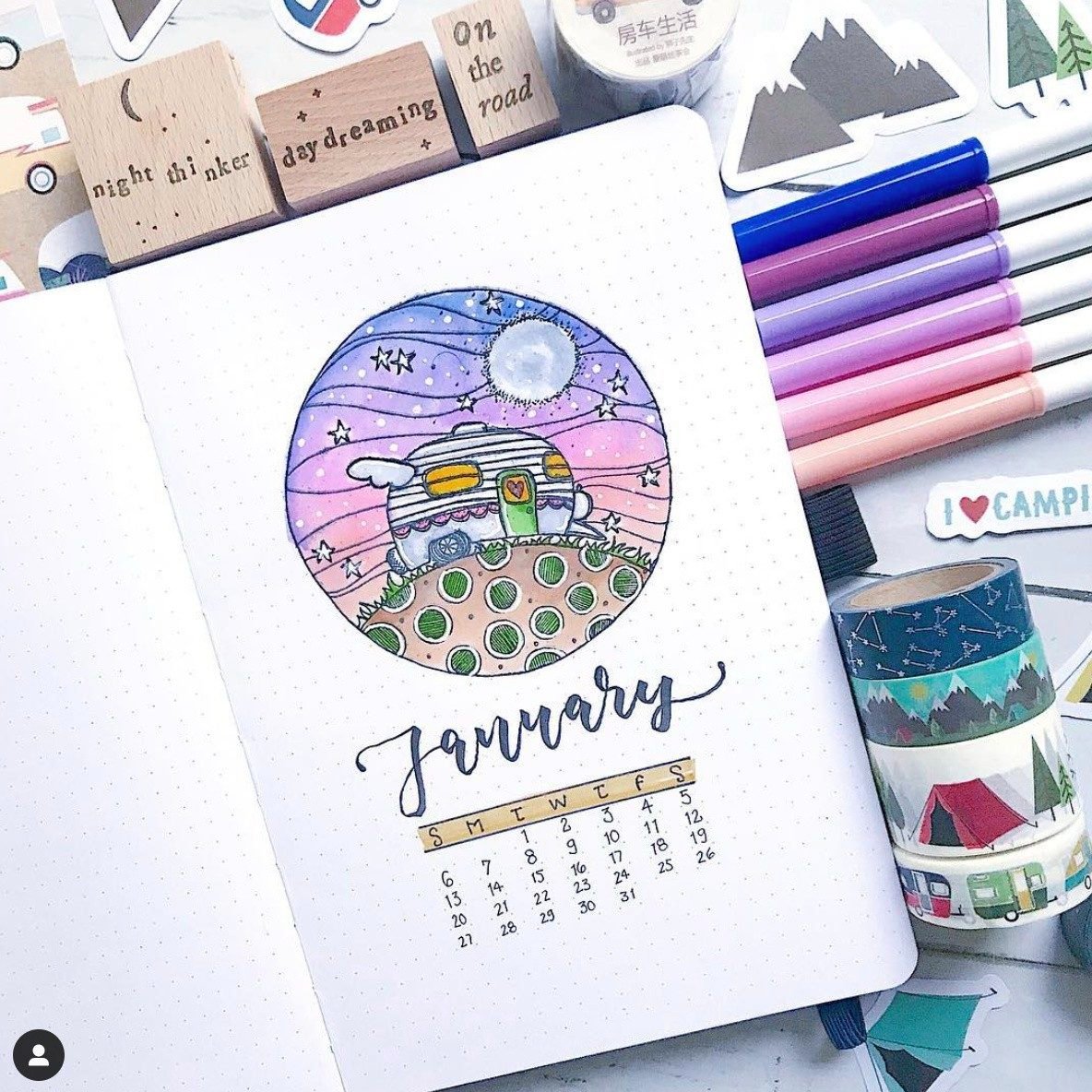 Bullet Journal Cover Page Ideas that You'll Love - The Smart Wander