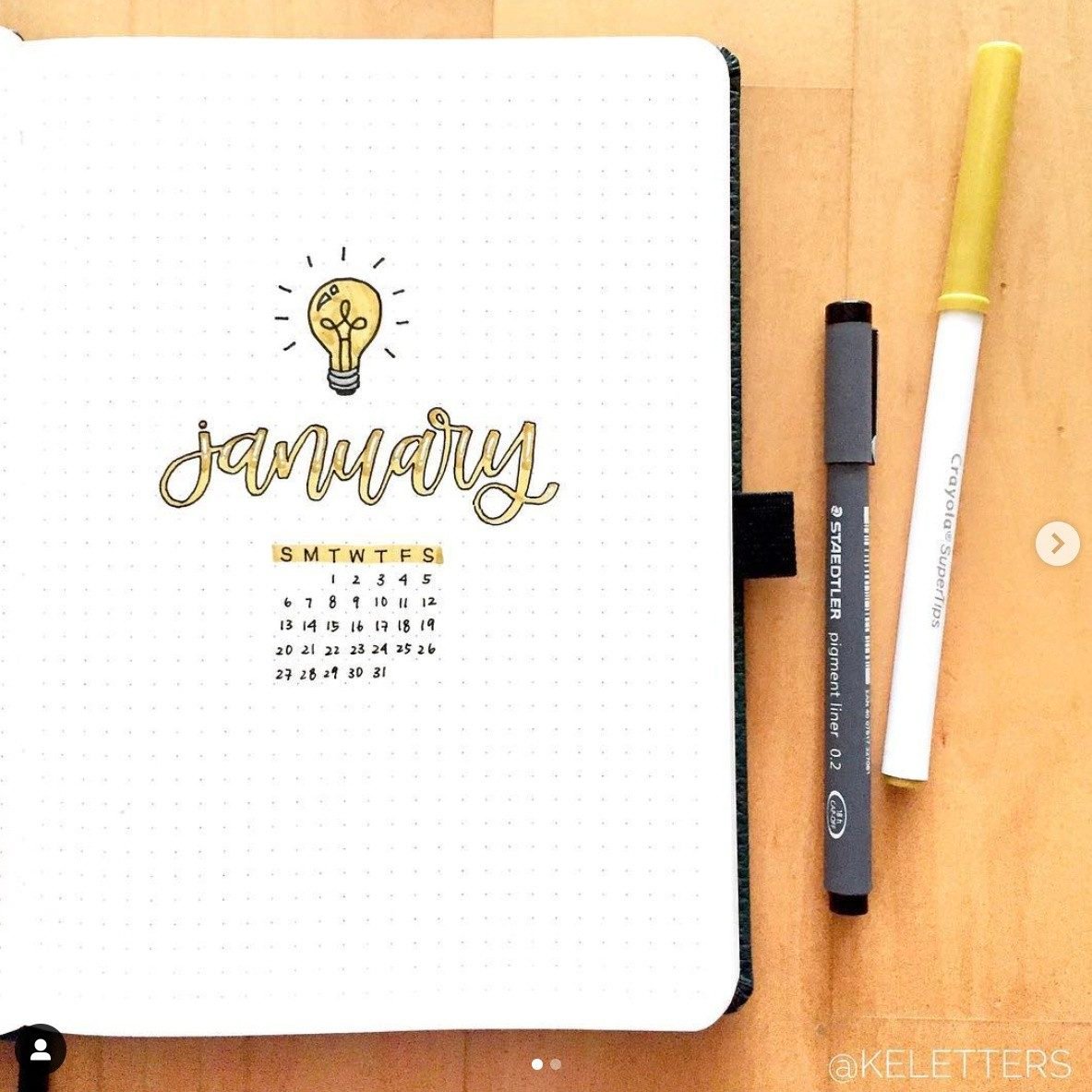 Yellow Bullet Journal Theme Ideas that You’ll Love