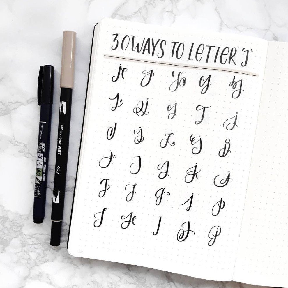 30-easy-ways-to-lettering-j