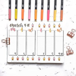 Bubble Tea Bullet Journal Ideas that You'll Love - The Smart Wander