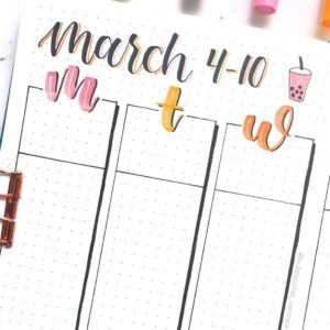 Bubble Tea Bullet Journal Ideas that You'll Love - The Smart Wander