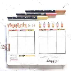 Bubble Tea Bullet Journal Ideas that You'll Love - The Smart Wander