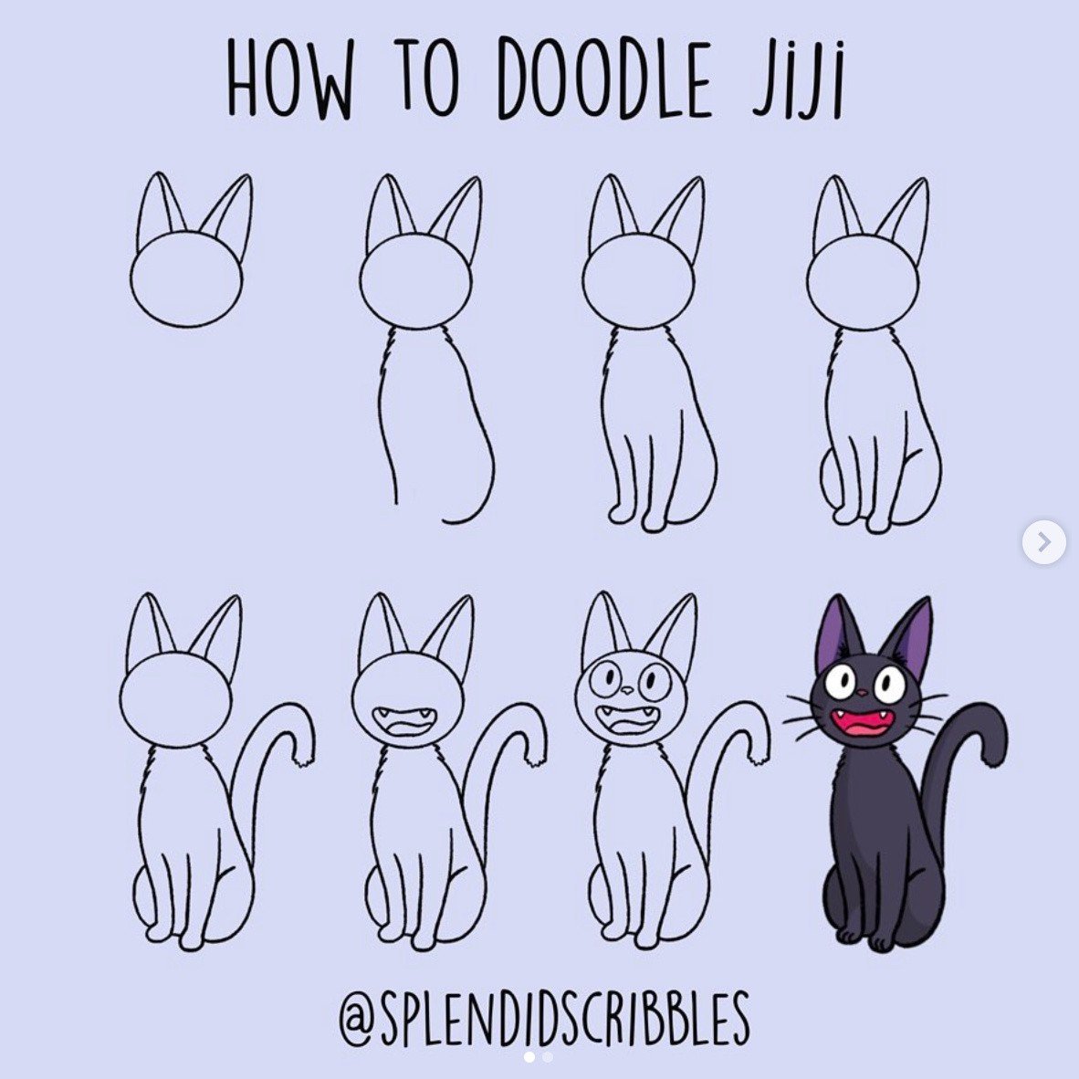 easy to draw cats