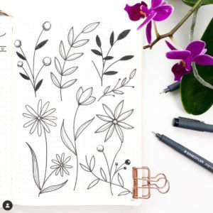 How to draw flowers step by step - The Smart Wander