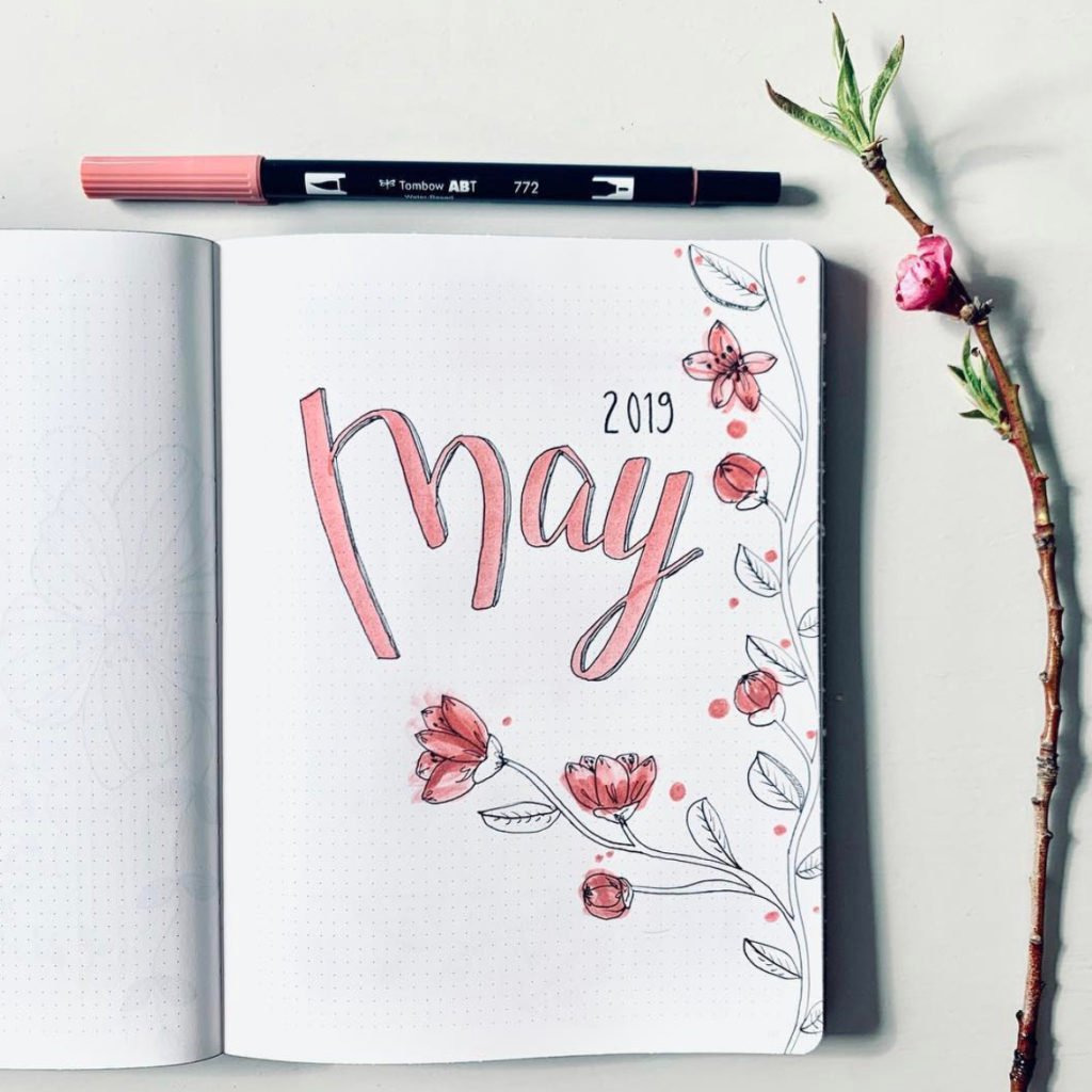 may bullet journal ideas