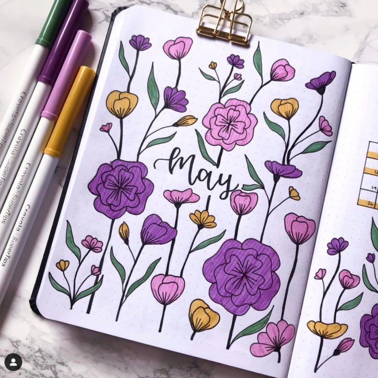 Best MAY Bullet Journal Ideas that You'll Love - The Smart Wander
