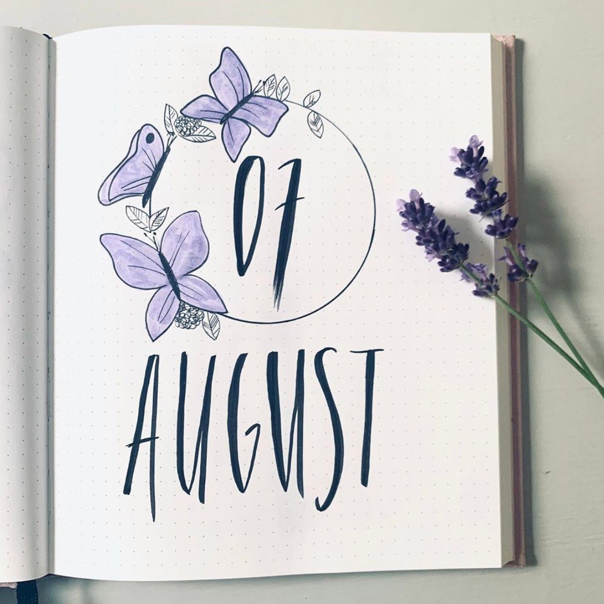 Best AUGUST Bullet Journal Ideas that You'll Love - The Smart Wander