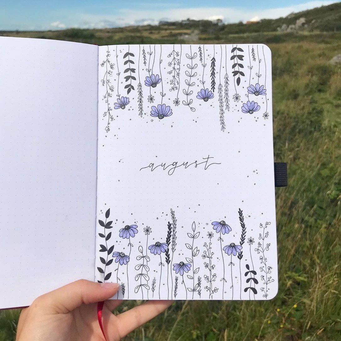 Best AUGUST Bullet Journal Ideas that You'll Love - The Smart Wander