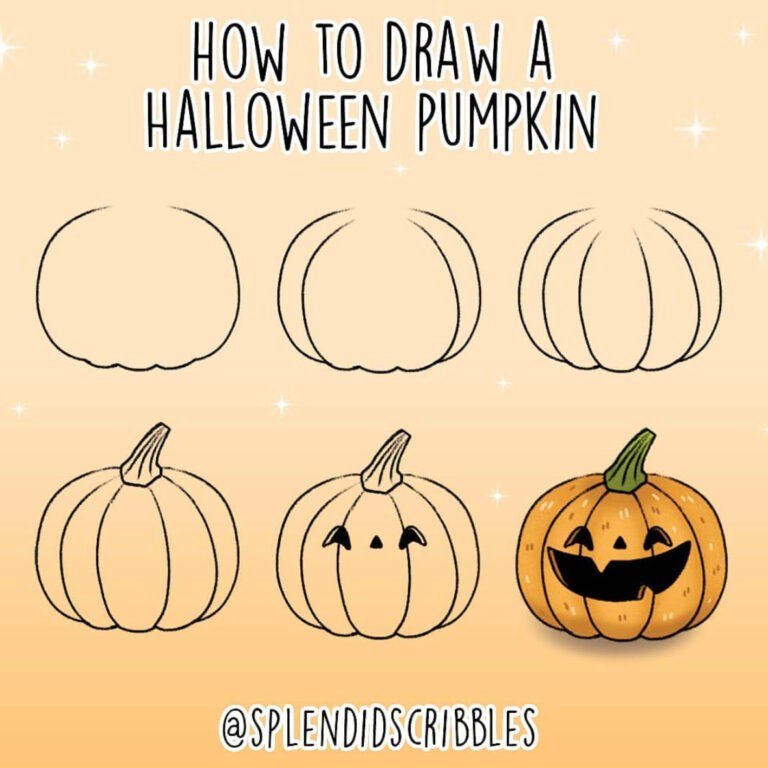How to draw halloween stuff step by step The Smart Wander