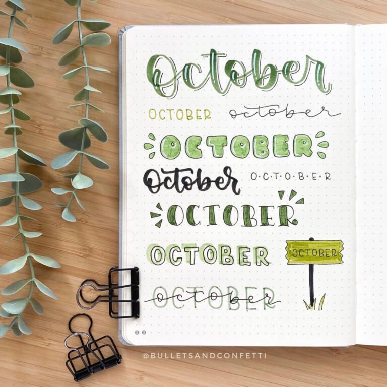 best-october-bullet-journal-ideas-that-you-ll-love-the-smart-wander