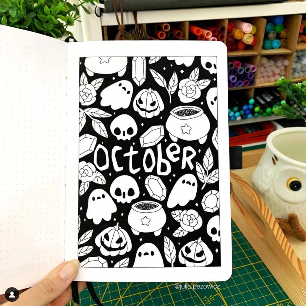 october bullet journal ideas