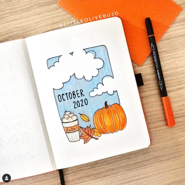 Best OCTOBER Bullet Journal Ideas that You'll Love - The Smart Wander