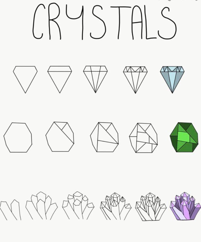 Best How To Draw Crystals of all time Learn more here 